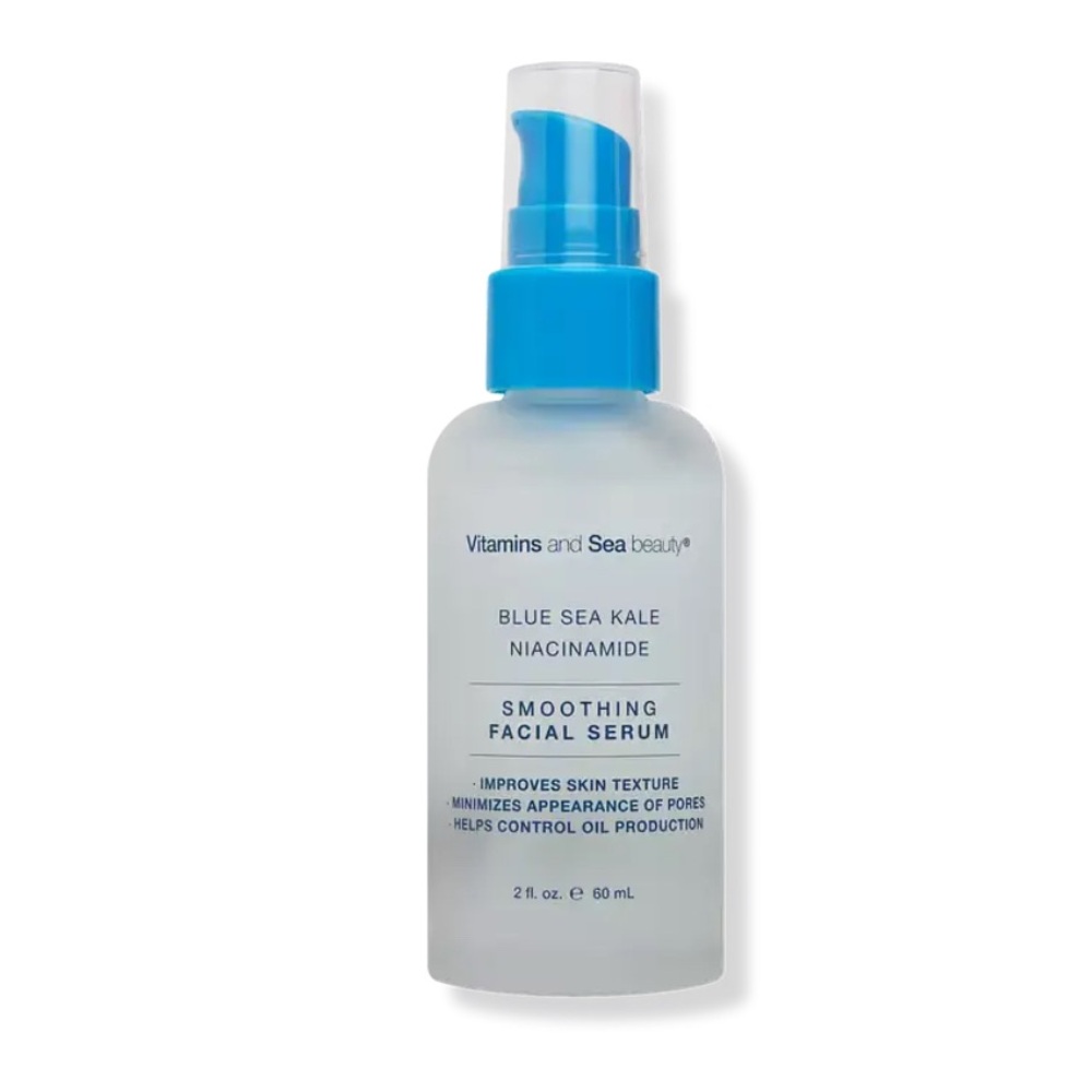 Vitamins & Sea Beauty Blue Sea Kale & Niacinamide Smoothing Facial Serum PC NEW
